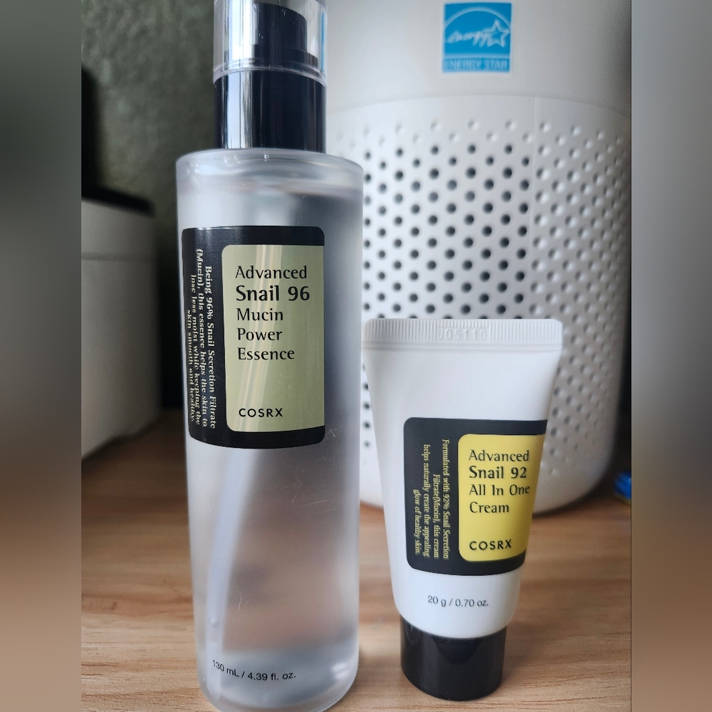 COSRX Advanced Snail 96 Mucin Power Essence and (Mini) All In One Cream